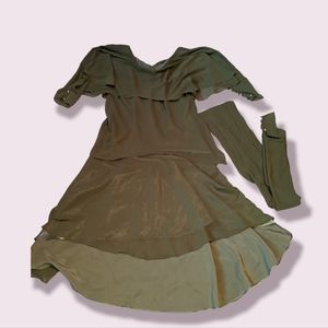 SiaSia dress w/ scarf